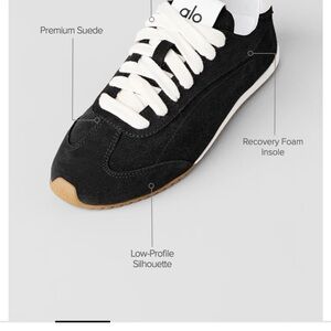 ALO Yoga Black and White Sneakers